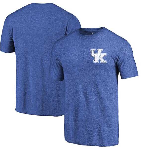 Kentucky Wildcats Fanatics Branded Royal Primary Logo Left Chest Distressed Tri Blend T-Shirt,We sell and wholesale Kentucky Wildcats Fanatics Branded Royal Primary Logo Left Chest Distressed Tri Blend T-Shirt on line form chian!